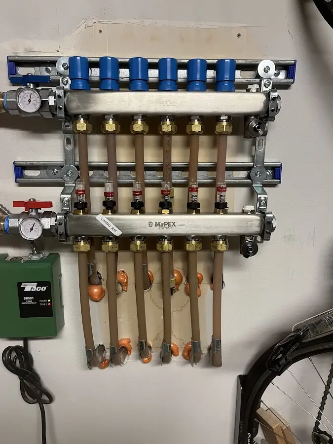 Plumber performing Leak Detection at a residential property in Bellingham